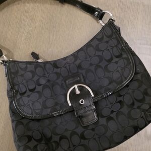 Coach Black Shoulder Bag